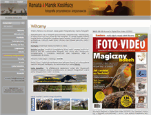Tablet Screenshot of kosinscy.pl